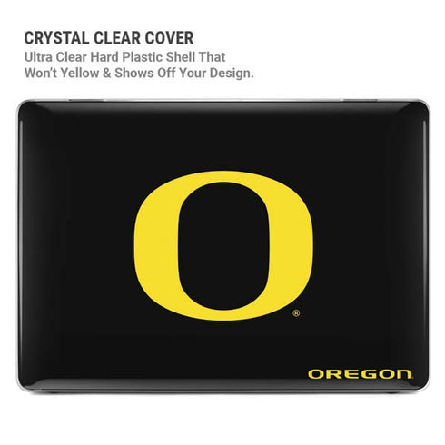 University of Oregon Ducks Black Gradient MacBook Air 15in (2023-2025) Case plus Skin